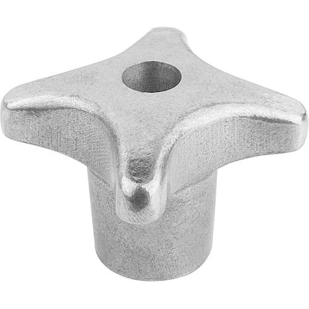 Kipp Aluminum Palm Grips, similar to DIN 6335, Style B K0145.204008